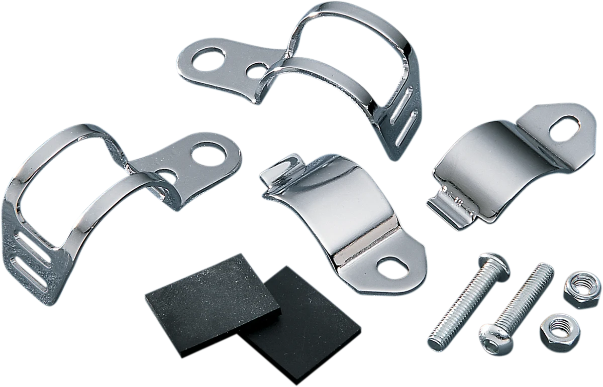 Trendy DRAG SPECIALTIES Fork-Mount Marker Lite Brackets 11368-HC3 Detailed