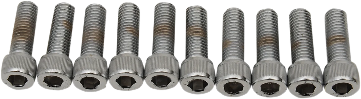 Expertly Made DRAG SPECIALTIES Bolts - Socket-Head - Knurled Fine Thread - 1 4 -28 x 7 8 - 10 Pack MPB211 Premium