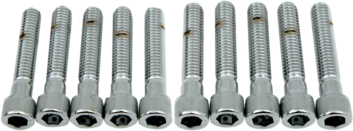 Next-Generation DRAG SPECIALTIES Bolts - Socket-Head - Knurled - 3 8-16 x 2 MPB242 Easy-to-Use