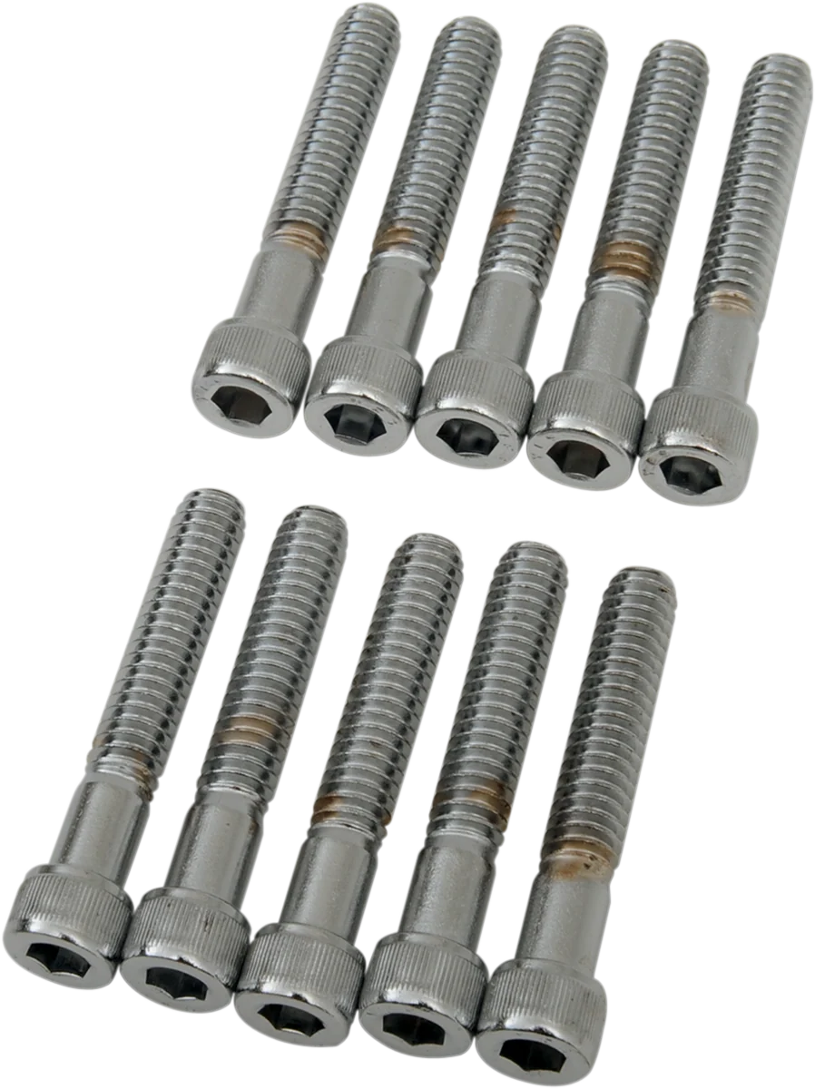 Sustainable DRAG SPECIALTIES Bolts - Socket-Head - Knurled - 1 4-20 x 1-1 2 MPB183 Soft
