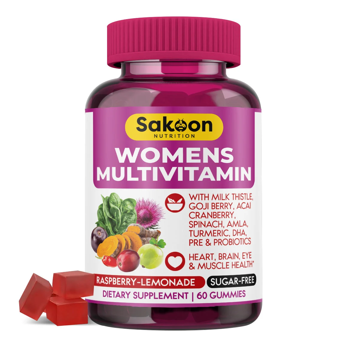 World-Class Women s Multivitamin Gummies Sugar High-End