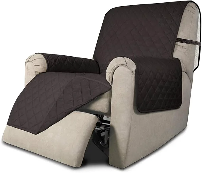 Exceptional Easy-Going Recliner Chair Slipcover Reversible Sofa Cover Water Resistant Couch Cover Furniture Protector with Elastic Straps for Pets Dog Recliner Chocolate Chocolate About ThisOverview Excellent