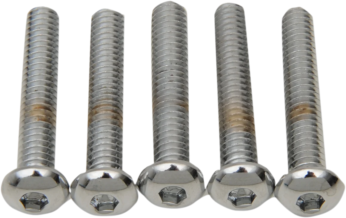 Functional DRAG SPECIALTIES Bolts - Button Head - 1 4 -20 x 1-1 4 - 5 Pack MPB821 Consistent
