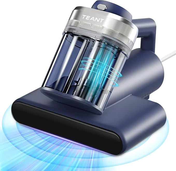 Exclusive Mattress Vacuum Bed Vacuum Cleaner with 253.7nm UV-C Light Hyper Helix Motor with 16kPa Strong Suction 33000 RPM Min Tapping HEPA Filter 149℉ Heat Ultrasonic Anion for Bed and Pet.About ThisOverview Eco-Friendly