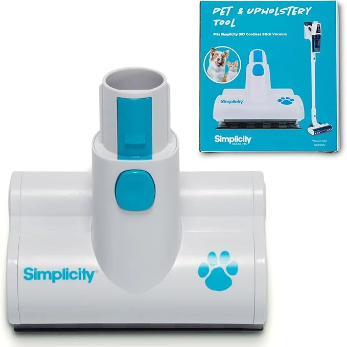 Functional Simplicity Vacuums Pet and Upholstery Tool S67TURBO Motorized Accessory Only for the S67 Cordless Stick and Hand Vacuum I for Cleaning Pets Hair Stairs Furniture Cars and MoreAbout ThisOverview Easy-to-Use