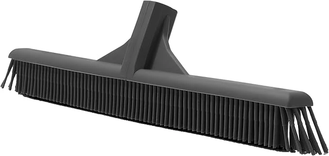 Versatile Superio 16 Pet Hair Remover Silicone Broom Head Only - Carpet Rake for Fur Removal - Rug Rake to Fluff Carpet – for Dust on Hardwood Floor Tile – Rinse to CleanAbout ThisOverview Advanced