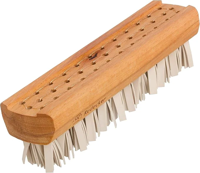 Official Redecker Natural Lint Brush with Oiled Beechwood 7-1 4 inches Easy to Clean Rubber Bristles Effectively Attract and Trap Hair Made in GermanyAbout ThisOverview Specialty