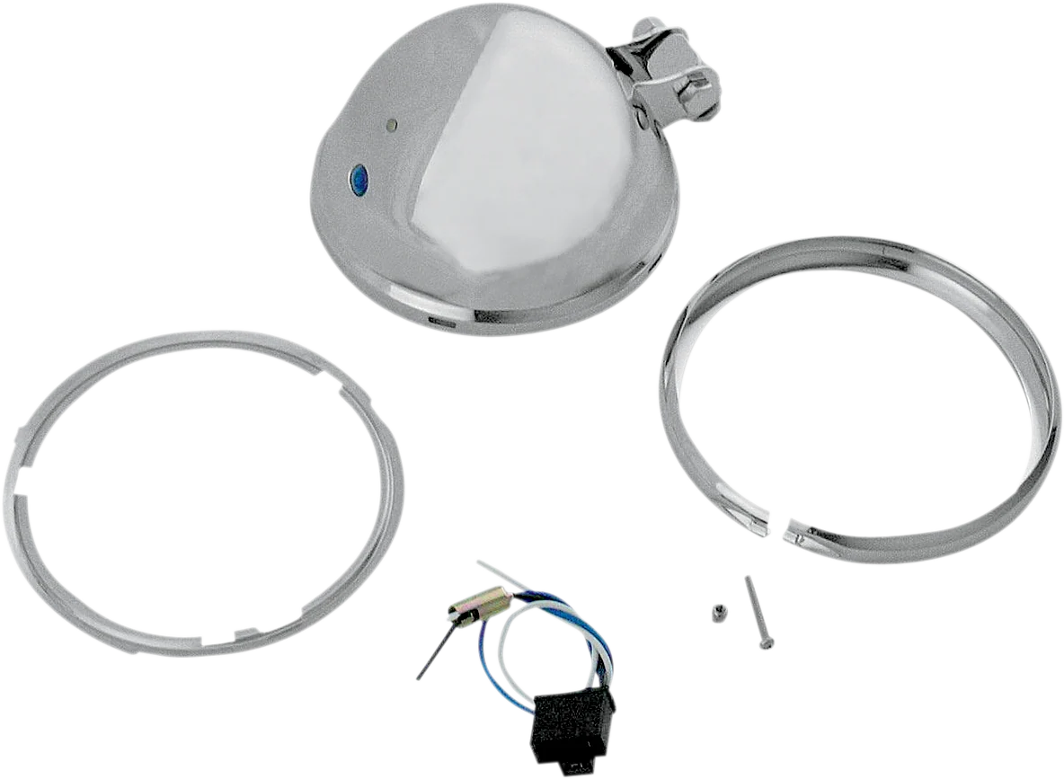 Durable DRAG SPECIALTIES Bottom Mount Headlight Shell - 5-3 4 - Chrome 20-6002S-BX-LB1 High-End