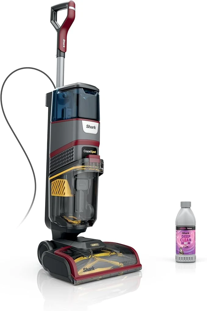 User-Friendly Shark CarpetXpert HairPro Upright Carpet Area Rug Cleaner Carpet Shampooer for Pets Hair Pickup Tough Odor Removal Magenta EX221BRNAbout ThisOverview Effective