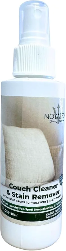 Outstanding Travel size Couch Cleaner and Stain Remover. For sofas car upholstery carpets rugs mattresses dining chairs all Fabrics. Safe for kids and pets. Contemporary
