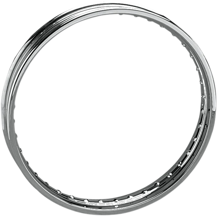 Eco-Friendly DRAG SPECIALTIES Rim - 40 Hole - Spun - Silver - 21x2.15 26514 Original