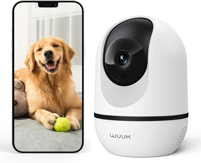 Advanced WUUK 4MP Indoor Security Camera Pan Tilt Cam for Baby Monitor Wi-Fi Home Security Pet Camera for Dog or Cat Motion Detection Tracking Night Vision 2-Way Audio Compatible with Alexa GoogleAbout ThisOverview Dependable