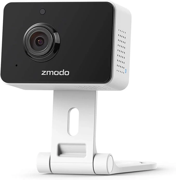 Environmentally Friendly Zmodo Mini Pro 1080P Plug-in WiFi Security Camera Indoor Smart Camera with AI Motion Detection Pet Nanny Cam Night Vision 2-Way Audio Phone App Compatible with Alexa Google Assistant.About ThisOverview Traditional