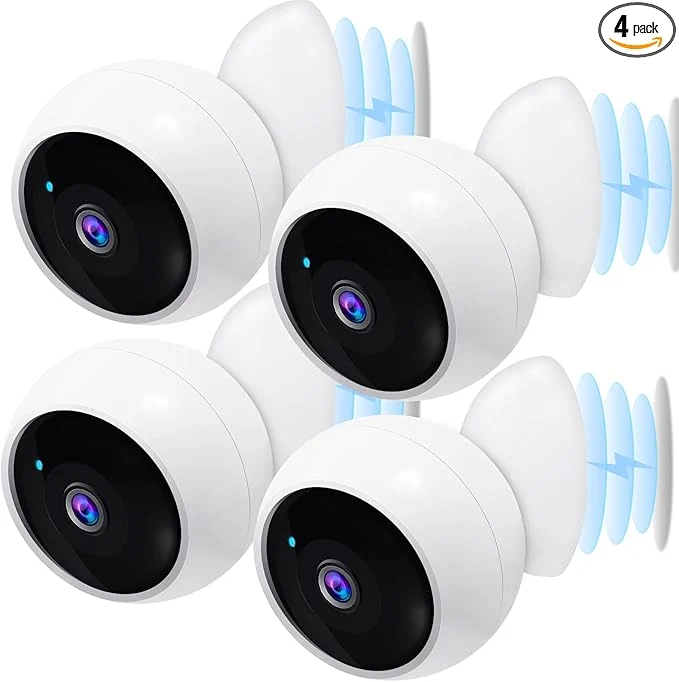 Artisan AMTIFO Security Cameras Wireless Outdoor Magnetic - 4-Pack Install- Indoor Smart 2K WiFi - Long Battery Life Powered Wireless Security Camera with AI Motion DetectionAbout ThisOverview Official