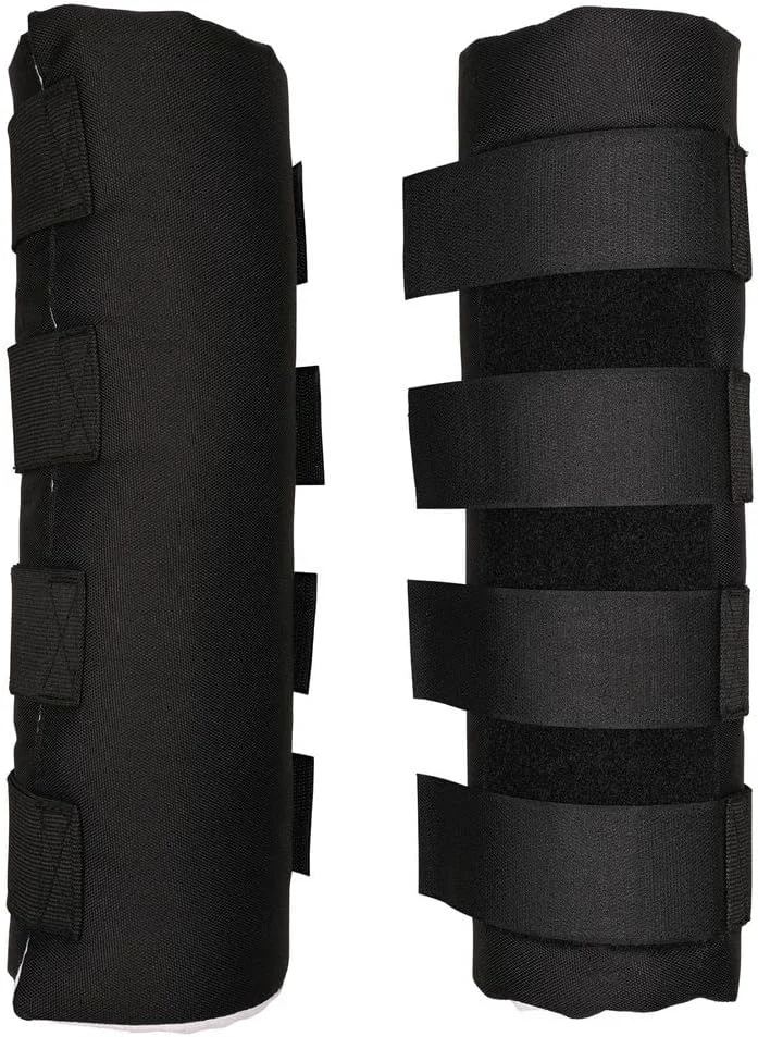 Contemporary Dura-Tech Quick Wrap No Bow Leg Wraps for Horses Size 14 Color Black Exceptional Leg Coverage Versatile Use Secure and Easy Application Sold in Pairs Authentic