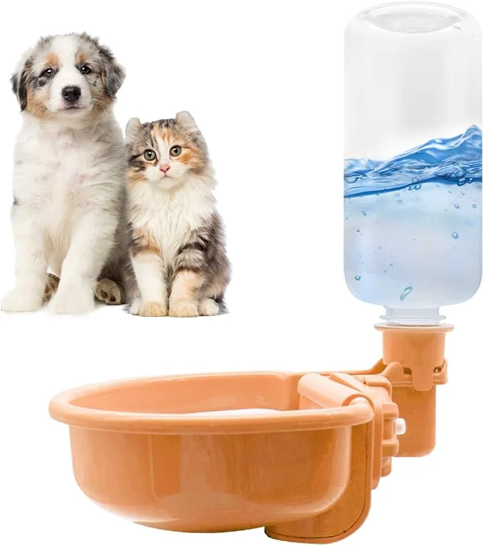 Original VANNON 16oz Pet Water Bottle Gravity Dog Water Bowl Dispenser Fashionable