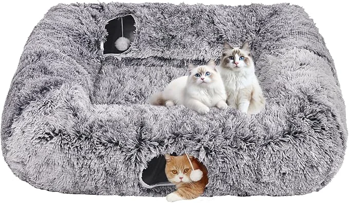 Refined Extra Large Cat Tunnel Bed 4 Ways Tunnels Specialty