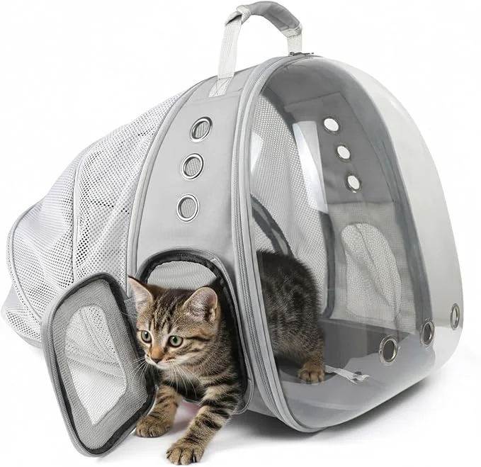 Fine Crafted Cat Backpack Carrier Back Expandable Pet Backpack Functional