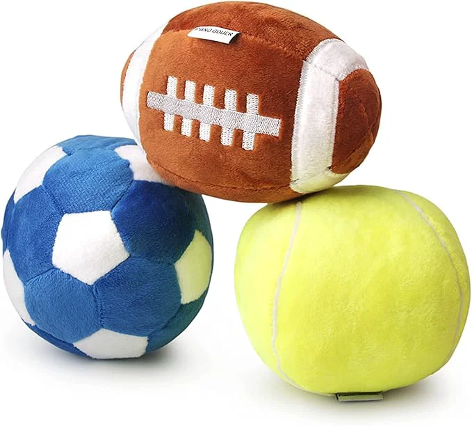 Efficient 3-PACK Interactive Dog Toys Ball Suitable Proven