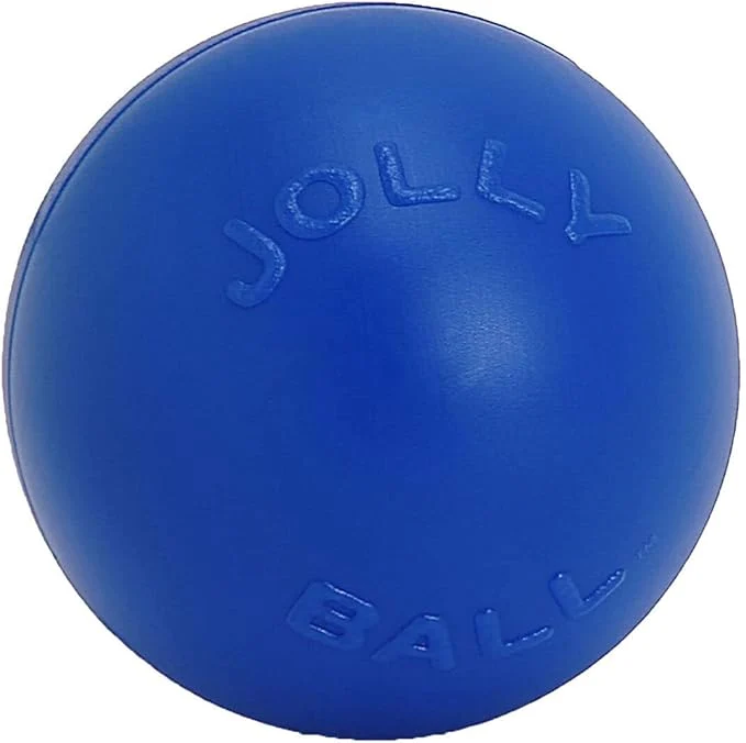 Crafted Jolly Pets Push-n-Play Ball Dog Toy 4.5 Inches Small Blue 345 BL About This Relaxed