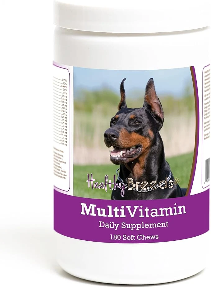 Powerful Healthy Breeds Doberman Pinscher Multivitamin Soft Chew for Dogs 180 CountAbout ThisOverview Elegant