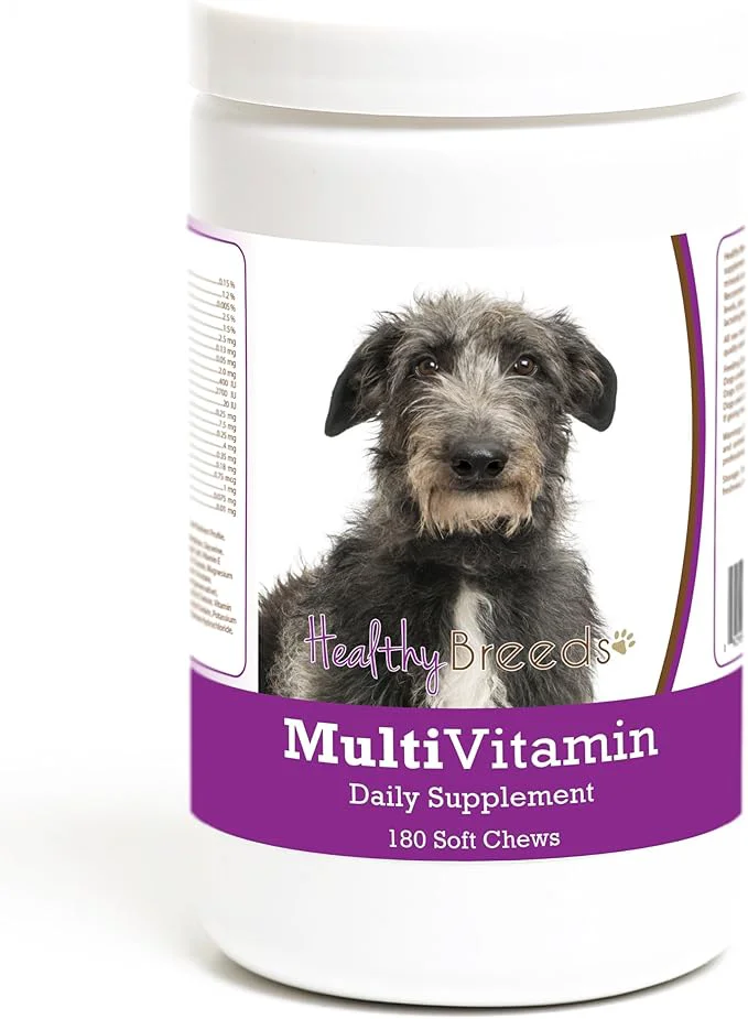Practical Healthy Breeds Scottish Deerhound Multivitamin Soft Chew for Dogs 180 CountAbout ThisOverview Contemporary