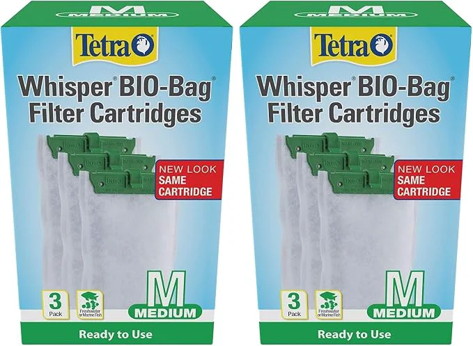 Quality Tetra Whisper Bio-Bag Filter Aquarium Cartridges Medium Filter Official