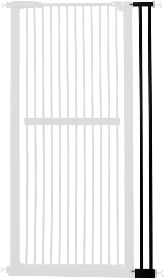 Natural Lumizone Extra Tall Cat Gate Extension Kit 61.02 High Pressure Mounted 4.13 Stylish