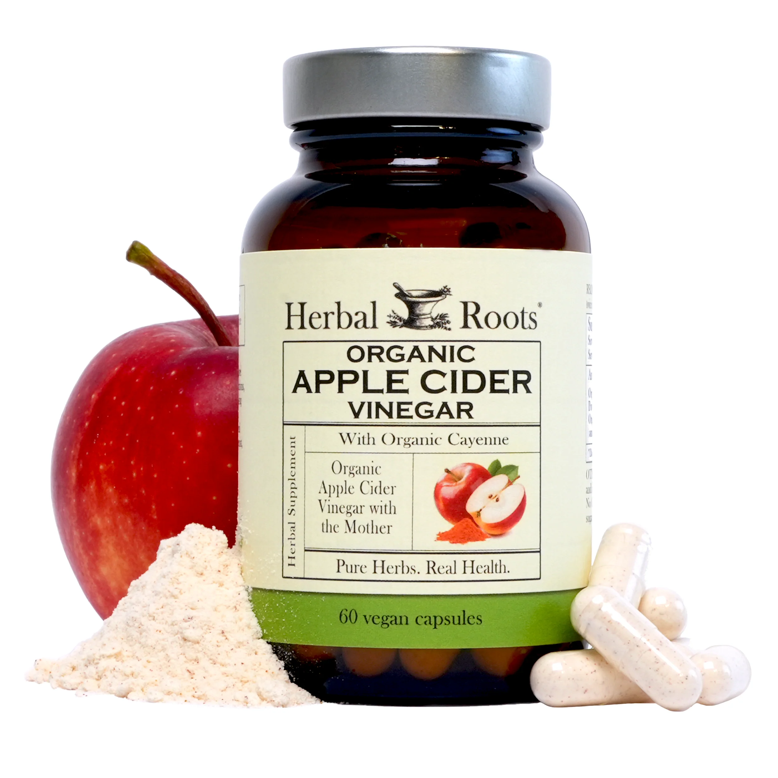 Enhanced Organic Apple Cider VinegarApple Cider Vinegar Capsules Selected