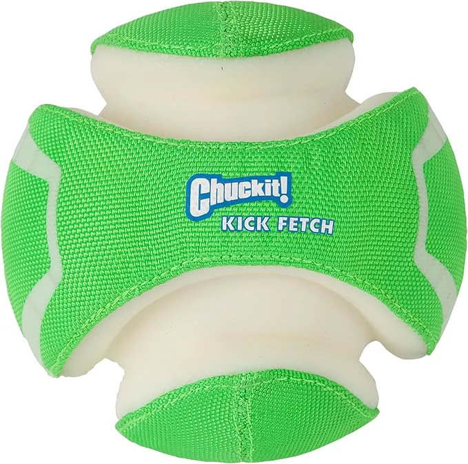 Advanced ChuckIt Kick Fetch Dog Toy Ball Glow In The Dark SmallAbout This Powerful