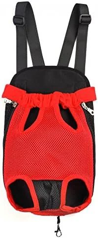 Advanced Pet Dog Puppy Cat Carrier Five Holes Backpack Double Shoulder Straps Mesh Front High-Performance