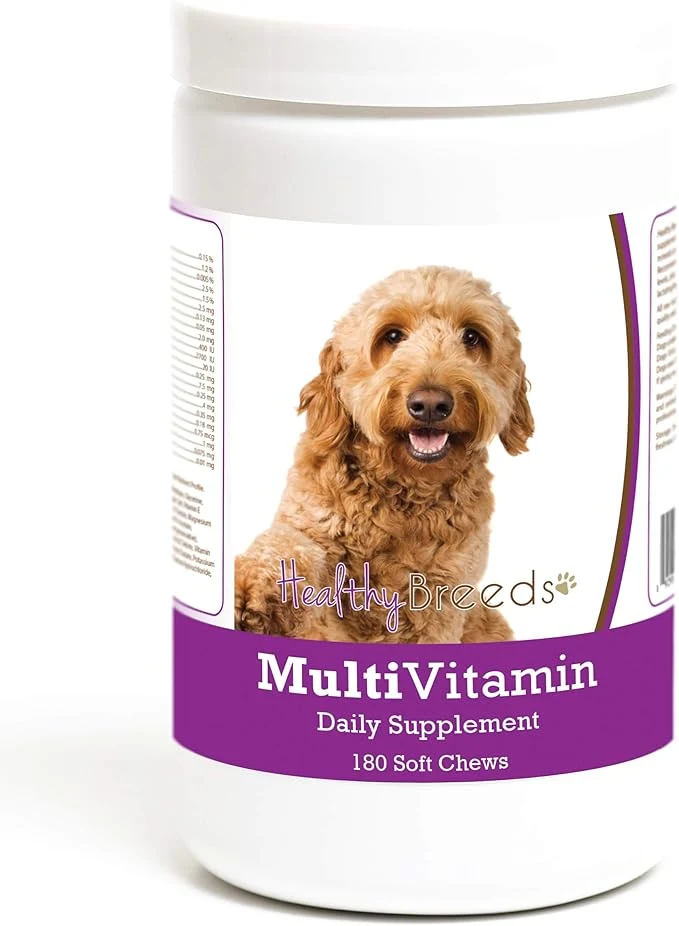 Efficient Healthy Breeds Goldendoodle Multivitamin Soft Chew for Dogs 180 CountAbout ThisOverview Crafted