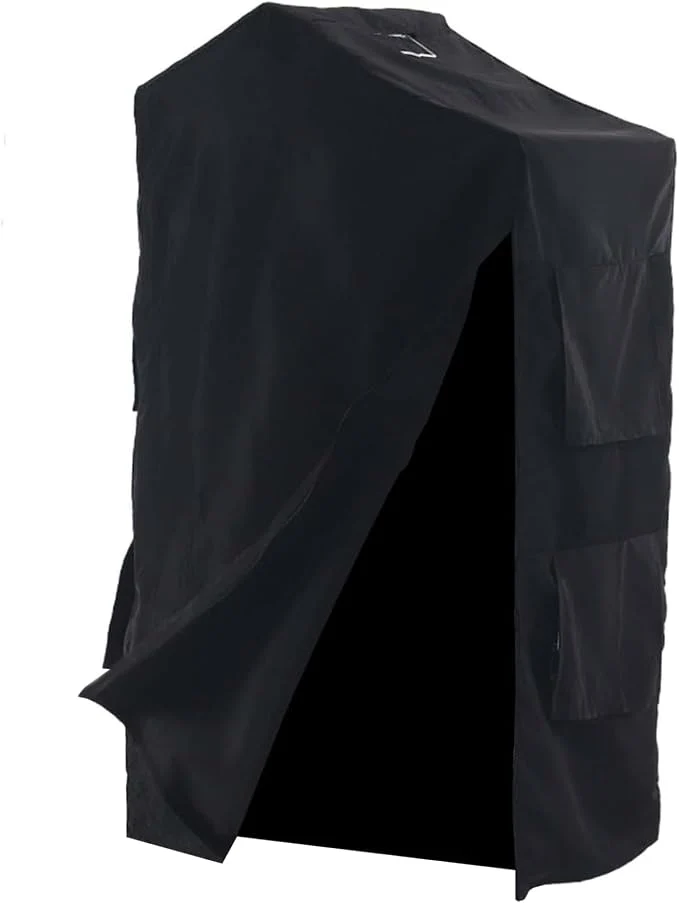 Original Design Bird Cage Cover Foldable Waterproof Black Bird Cage Cover Windproof Washable Specialty