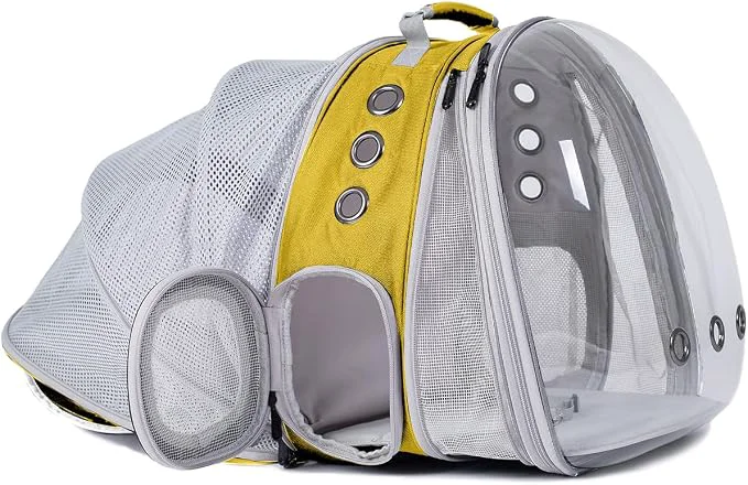 Effective Dual Expandable Cat Backpack Carrier Fit up to 20 lbs Expandable Pet Carrier Original