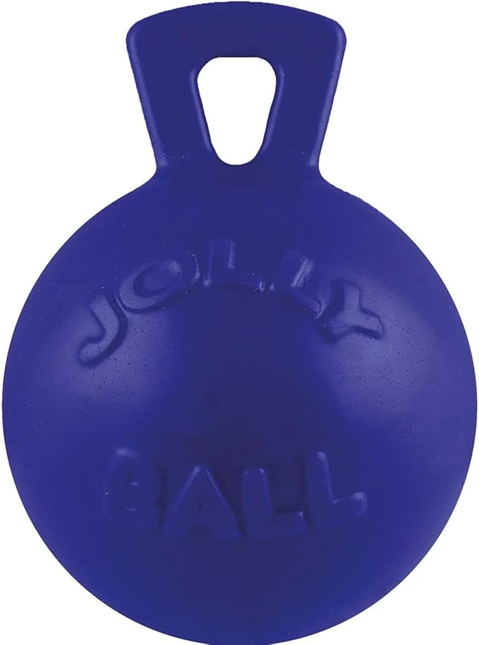 Solid Jolly Pets Dog 10-Inch Tug-n-Toss BlueAbout This Recyclable