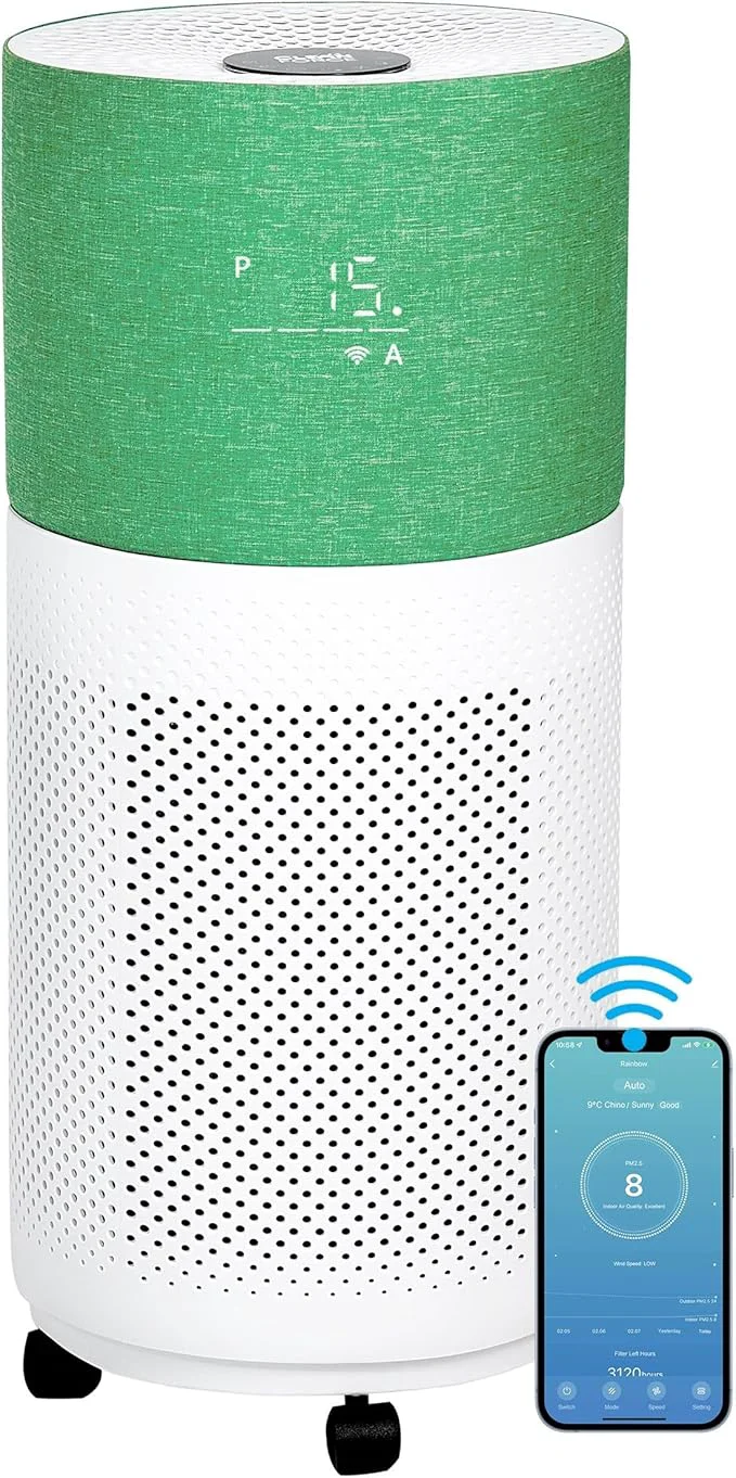 Advanced CleanForce Rainbow H13 True HEPA Air Purifier Sustainable