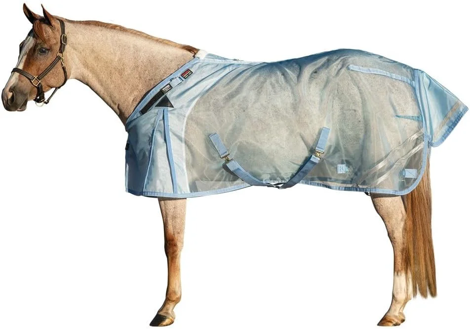 Proven Schneiders Mosquito Mesh II Adjusta-Fit Horse Fly Sheets Insect UV Protection for Horses Durable 350D Mesh Reflective Safety Stripes Superior