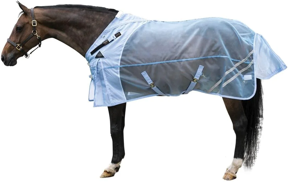 Long-Lasting Schneiders Mosquito Mesh II Adjusta-Fit Horse Fly Sheets Insect UV Protection for Horses Durable 350D Mesh Reflective Safety Stripes Expertly Made