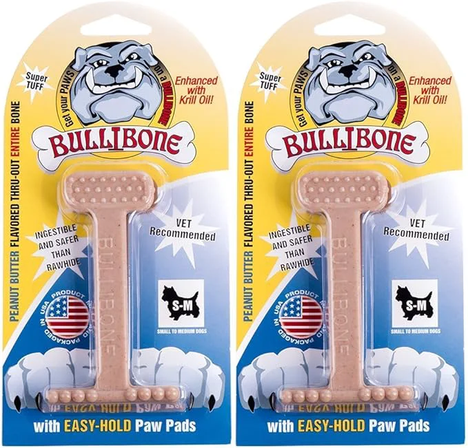 Breathable Bullibone Nylon Dog Chew Toy for Aggressive Chewers Convenient