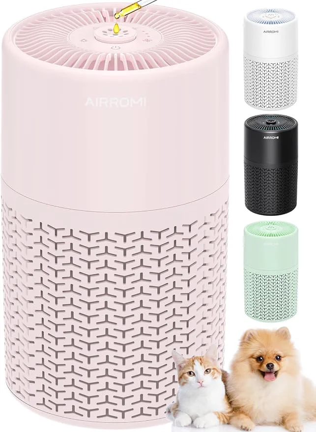 World-Class AIRROMI Pets Air Purifier for Home Allergies Specialty