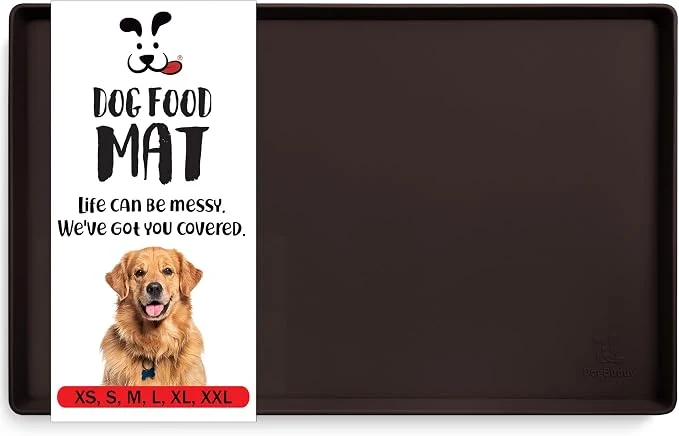 Effective DogBuddy Dog Food Mat – Waterproof Dog Bowl Mat Smart