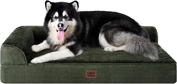 Trusted EHEYCIGA XXL Dog Bed Memory Foam Orthopedic Giant Dog Bed Jumbo Secure