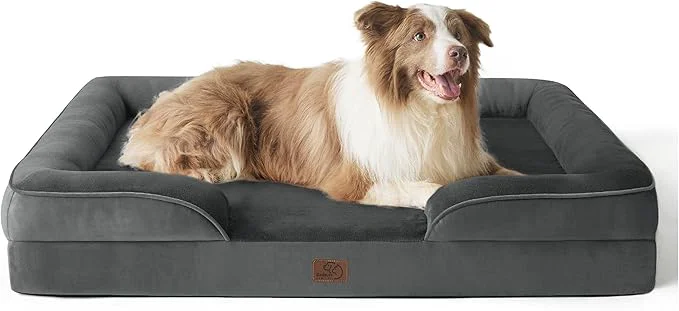 Traditional Bedsure Orthopedic Dog Bed for Large Dogs Classic