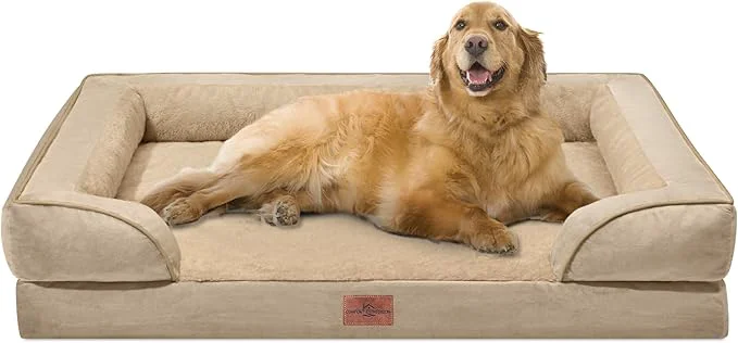 Efficient Comfort Expression Orthopedic Dog Bed Relaxed