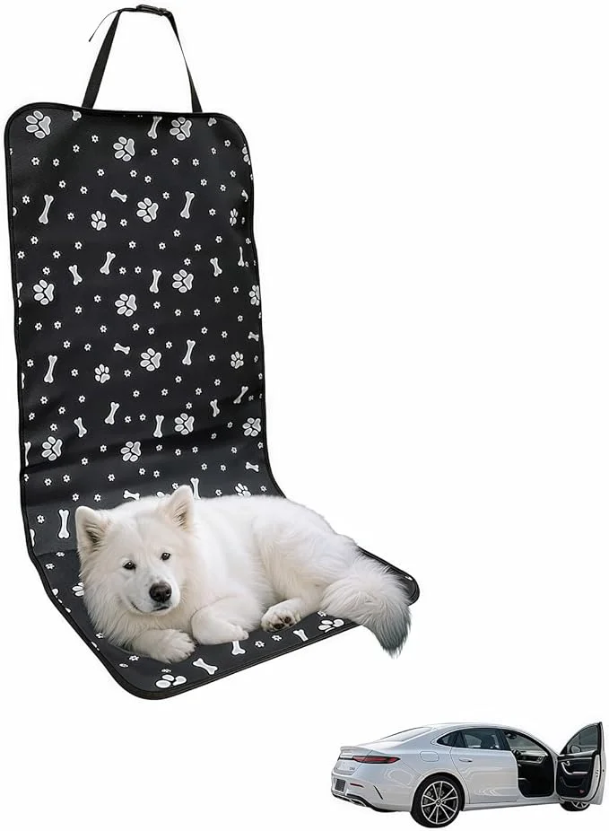 Specialty Waterproof Pet Car Seat Cover for Dogs Cats Non-Slip Oxford Fabric Hammock Easy Clean Travel Mat for Front Back Seat Adjustable Buckle Design 19.29x17.3 Inch Heavy Duty Dog Car Seat ProtectorAbout ThisOverview Eco-Friendly
