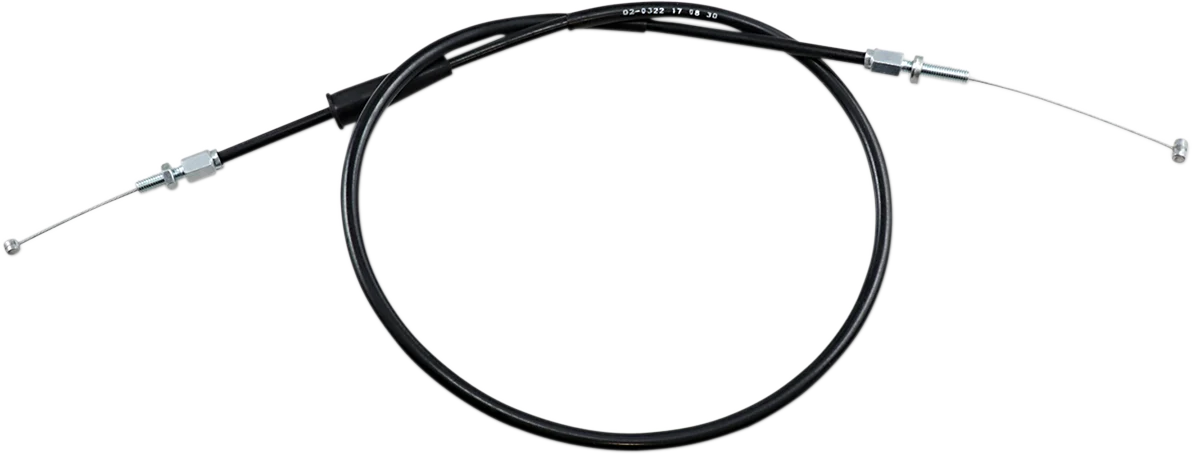 Expertly Made MOTION PRO Black Vinyl Throttle Cable - Push - Honda 02-0322 Natural