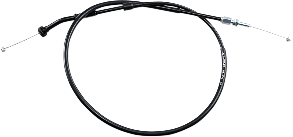 Durable MOTION PRO Black Vinyl Throttle Cable - Pull - Honda 02-0243 Smart