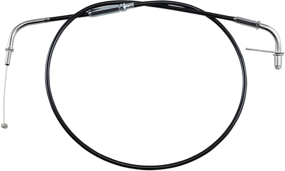 Soft MOTION PRO Black Vinyl Throttle Cable - Pull - 6 - Kawasaki 03-0282 Original