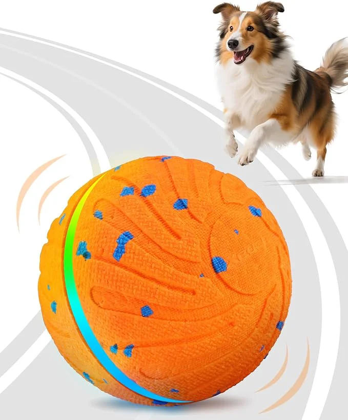 Consistent Smart Interactive Dog Balls Automatic Moving Ball for Medium and Large Dogs ETPU New Material Motion Activated Rolling Rotating Bouncy Toy for Dog Enrichment StimulationAbout This Sophisticated