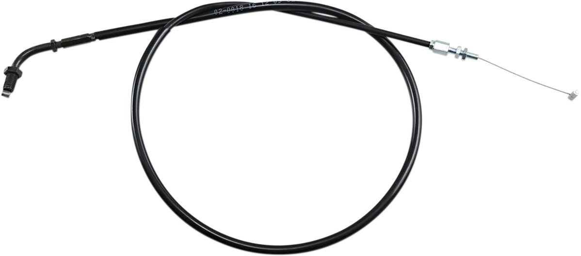 Fashionable MOTION PRO Black Vinyl Throttle Cable - Pull - Honda 02-0018 Carefully Designed
